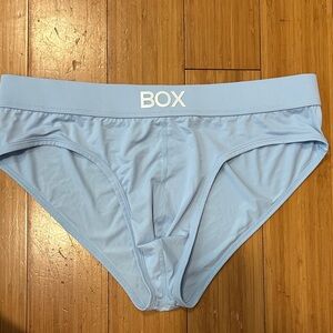 Box Light Blue Men's Briefs